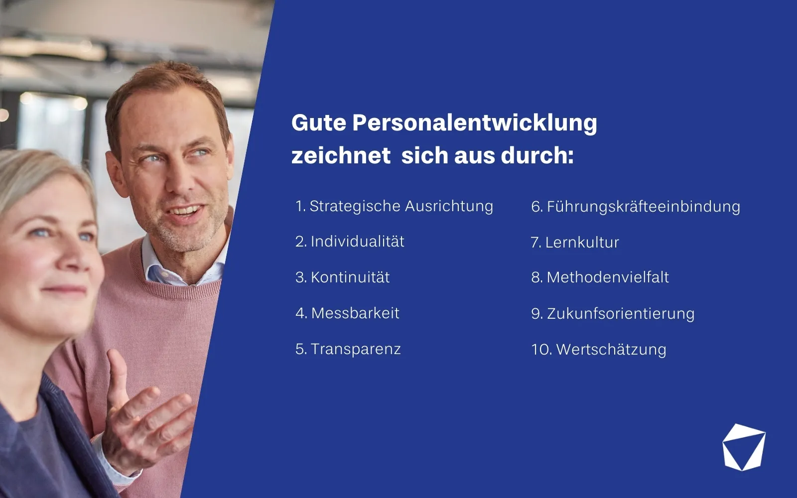 Infografik: Was exzellente Personalentwicklung ausmacht