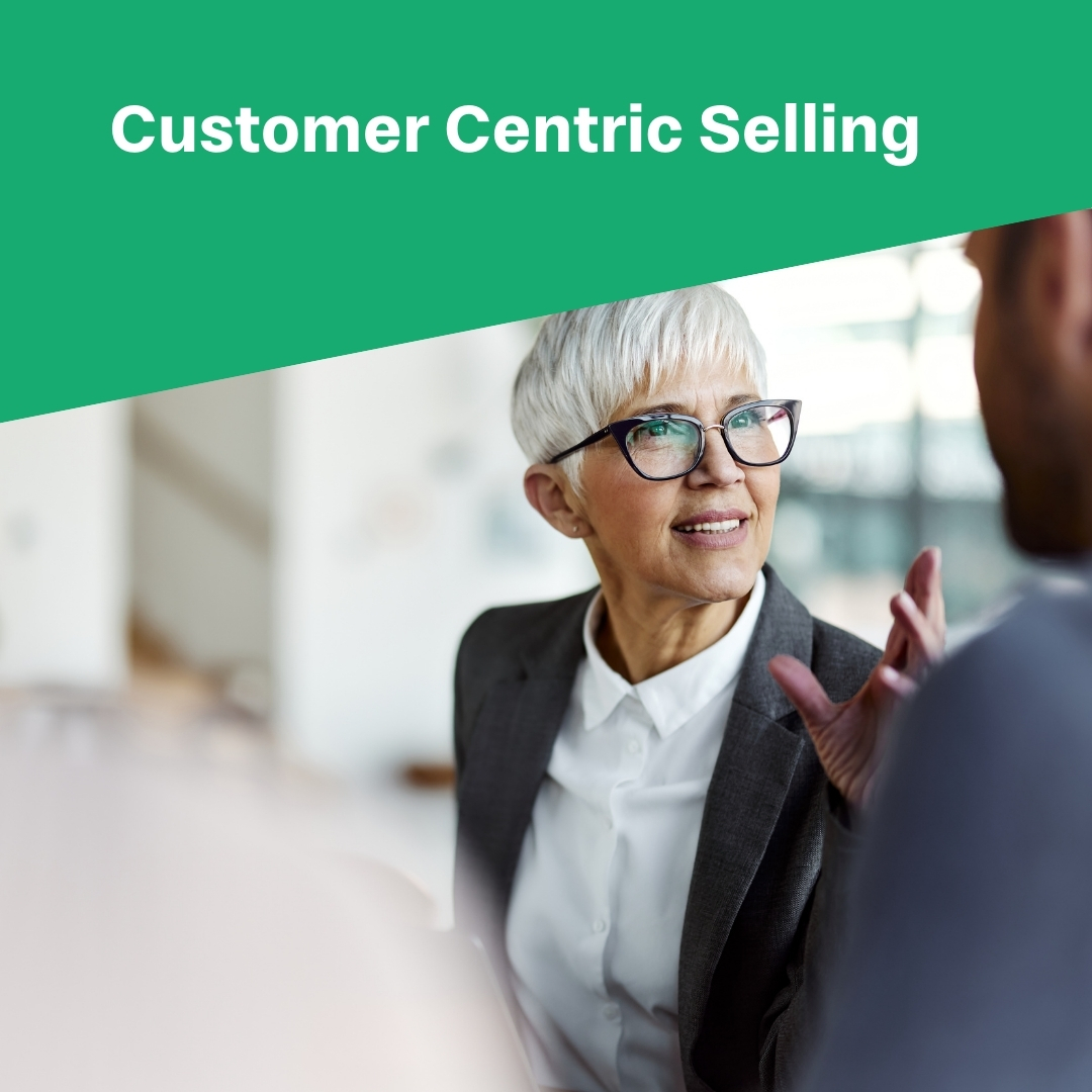 Beraterin im Customer Centric Selling Situation